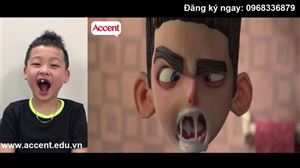 Khi bé 6 tuổi học tiếng Anh tại Accent